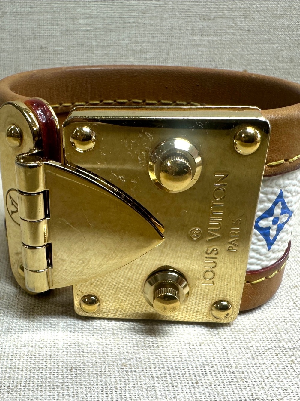 Louis Vuitton Murakami Monogram Multicolore Address Wish Bracelet